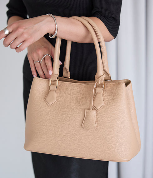 トートバッグ 2WAY ショルダーバッグ キーチャーム付き 17-1219